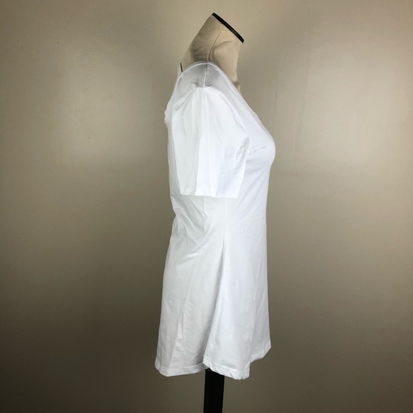 SOLD ❗️Meaneor White Top Tunic Length NWT - Picture 4 of 9